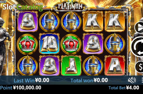 Скрин2. Platinum (Virtual Tech) слот