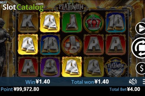 Скрин4. Platinum (Virtual Tech) слот
