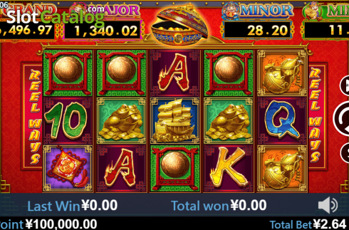 Скрин2. Fountain Of Wealth слот