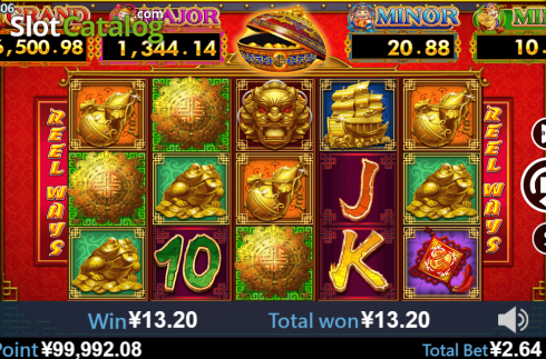 Скрин3. Fountain Of Wealth слот