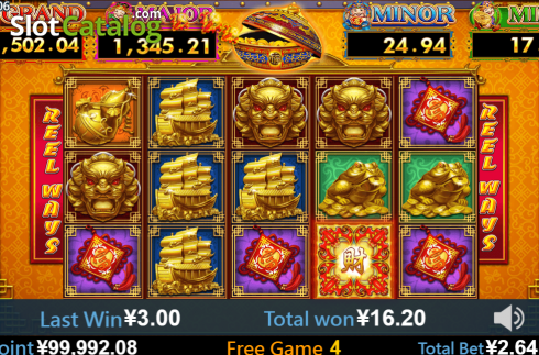 Скрин4. Fountain Of Wealth слот