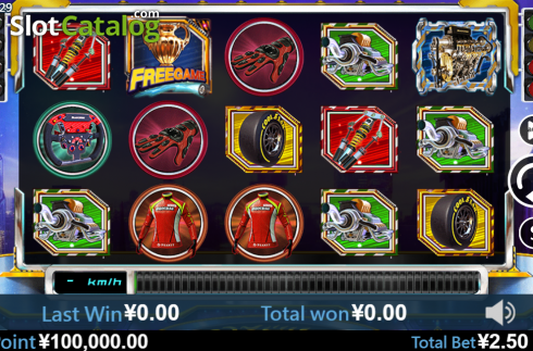 Скрин2. Speed Racing слот