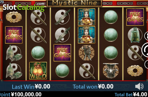 Скрин2. Mystic Nine слот
