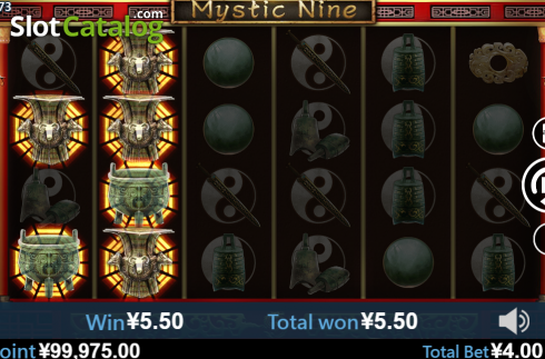 Скрин5. Mystic Nine слот
