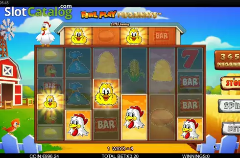 Скрин3. Fowl Play Megaways слот