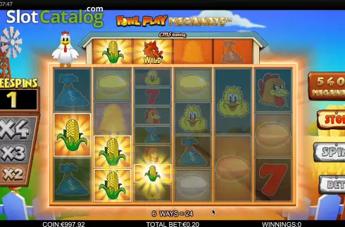 Скрин6. Fowl Play Megaways слот