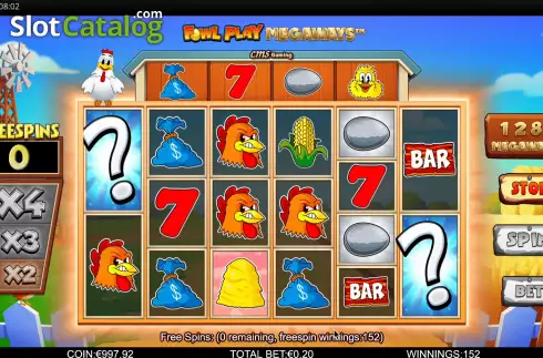 Скрин7. Fowl Play Megaways слот