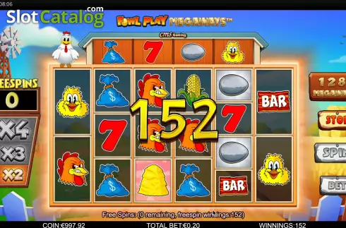 Скрин8. Fowl Play Megaways слот