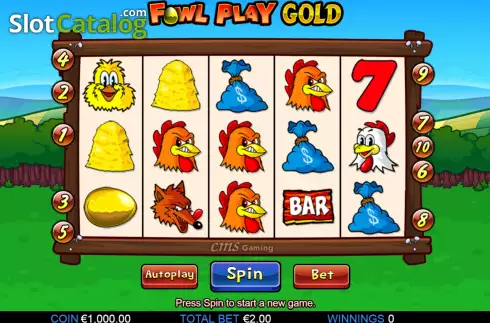 Скрин2. Fowl Play Gold слот