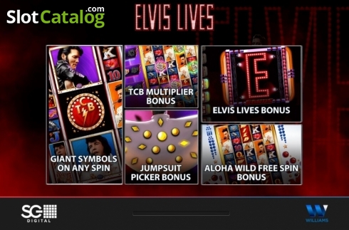 Скрин2. Elvis Lives слот