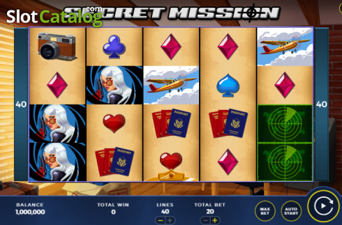 Скрин2. Secret Mission слот