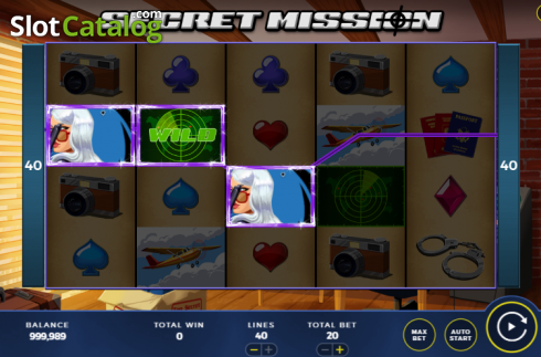 Скрин4. Secret Mission слот