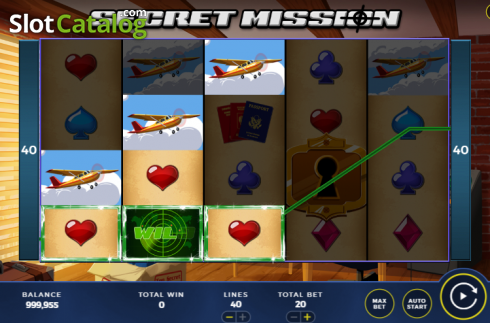 Скрин5. Secret Mission слот
