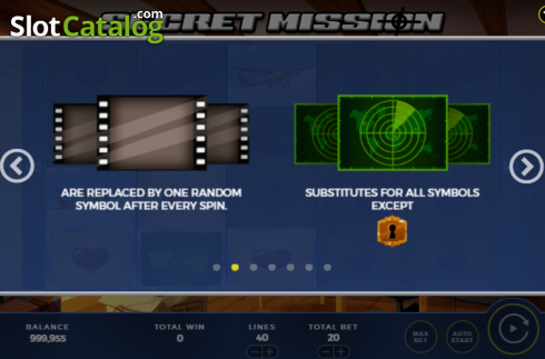 Скрин7. Secret Mission слот