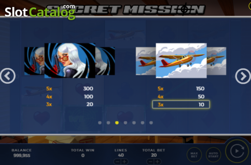 Скрин8. Secret Mission слот