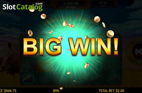 Скрин6. Raging Rhino Rampage слот