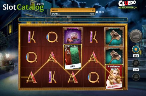 Скрин4. Cluedo Cash Mystery слот