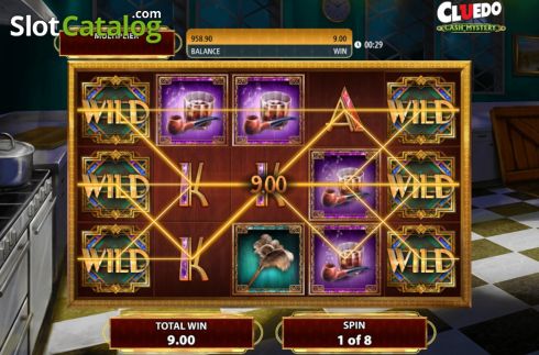Скрин8. Cluedo Cash Mystery слот