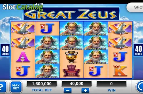 Скрин2. Great Zeus слот