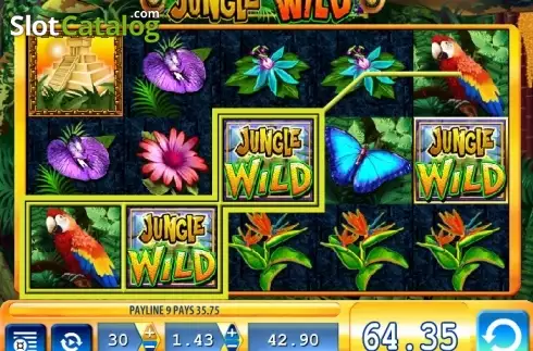 Скрин3. Jungle Wild (WMS, Light Wonder) слот