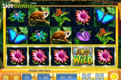 Скрин4. Jungle Wild (WMS, Light Wonder) слот