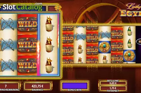 Скрин6. Lady of Egypt слот