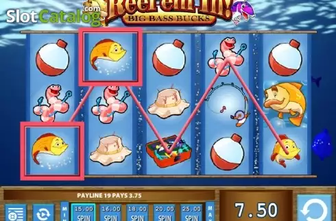 Скрин8. Reel 'em In! Big Bass Bucks слот