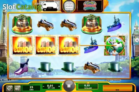 Скрин5. Super MONOPOLY Money слот