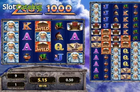 Скрин3. Zeus 1000 (WMS) слот