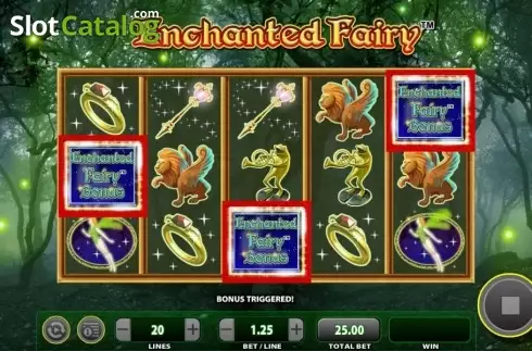 Скрин4. Enchanted Fairy слот