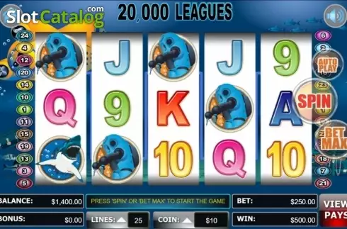 Скрин7. 20000 Leagues слот