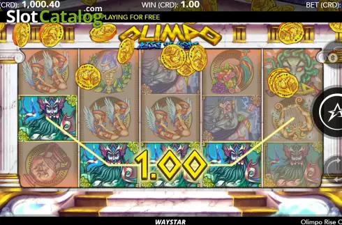 Скрин4. Olimpo Rise of Gods слот