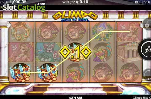 Скрин3. Olimpo Rise of Gods слот