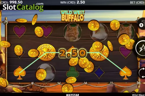 Скрин3. Wild West Buffalo слот