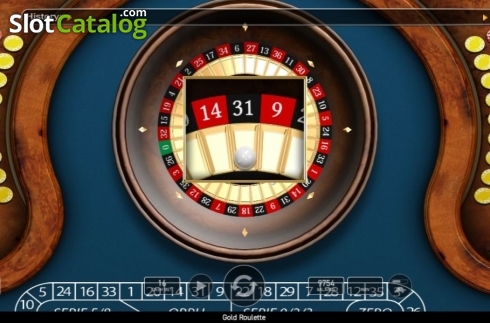 Скрин3. Gold Roulette (Wazdan) слот