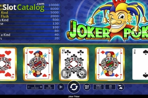 Скрин2. Joker Poker (Wazdan) слот