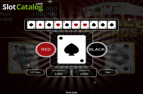 Скрин4. Three Cards Poker (Wazdan) слот