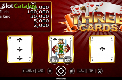 Скрин5. Three Cards Poker (Wazdan) слот