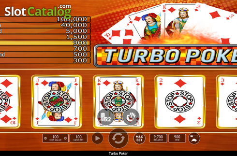 Скрин3. Turbo Poker слот