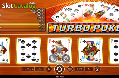 Скрин5. Turbo Poker слот