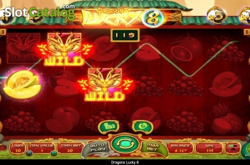 Скрин6. Dragons Lucky 8 слот
