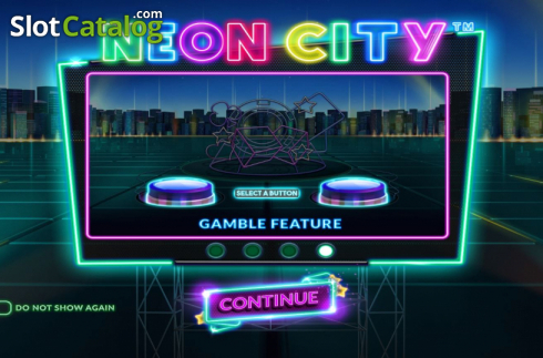 Скрин2. Neon City слот