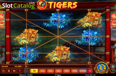 Скрин2. 9 Tigers слот
