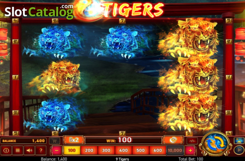 Скрин3. 9 Tigers слот