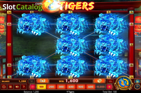 Скрин4. 9 Tigers слот