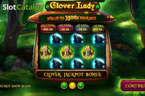 Скрин2. Clover Lady слот