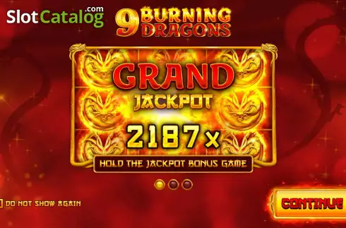 Скрин2. 9 Burning Dragons слот