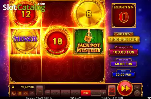 Скрин5. 9 Coins™ слот