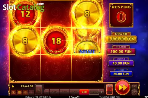 Скрин6. 9 Coins™ слот