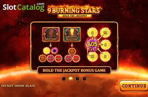 Скрин2. 9 Burning Stars слот